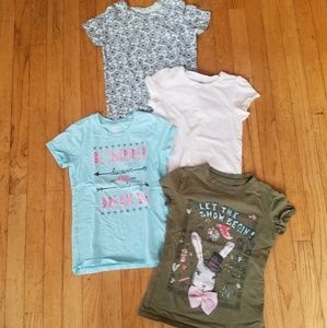 Bundle of Girls T Shirts Sz 6-8 EUC